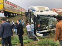Ankara’da TIR ile EGO otobüsü çarpıştı: 9 Yaralı var