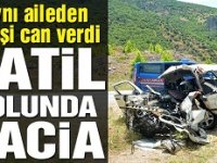 Balıkesir'de feci kaza... Aynı aileden 6 kişi can verdi
