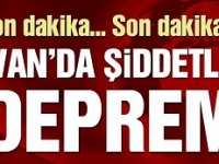 Van Özalp’ta 5.4’lük deprem!