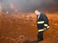 Şiddetli dolu ve yağış, Çerkeş ilçesini fena vurdu!