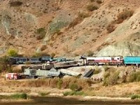 Ankara'da iki tren çarpıştı! İki ölü