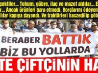 Çiftçi borcunu ödeyemeyince traktörler haczedildi