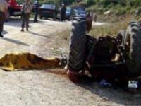 Çankırı'da traktör devrildi: 1 ölü