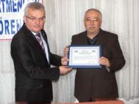 Çankırının vergi rekortmenleri ödüllendirildi