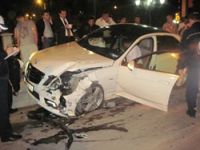 Çankırıdaki kaza ucuz atlatıldı