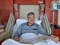 İşte hastaneden ilk kare!